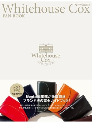 cover image of Whitehouse Cox FAN BOOK